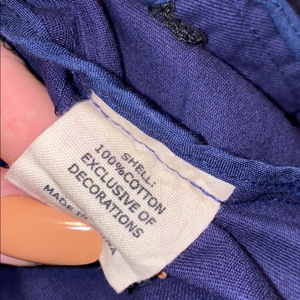 ⬇️Bagatelle Navy embroidered Anorak jacket - Picture 5 of 5